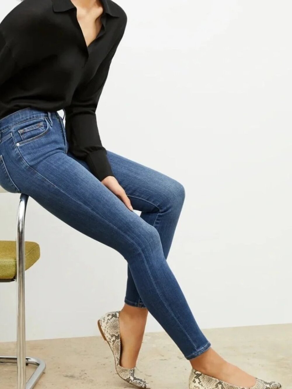 The FRAME Denim Le Skinny De Jeanne size 31 - Picture 4 of 8